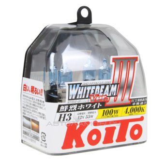 H3 12V- 55W (PK22s) (  , +80% ) Whitebeam (100W) (..2.) P0752W